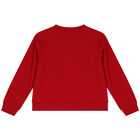 Girls Red & Beige Tulle Skirt Set, 2, hi-res